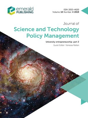 cover image of Journal of Science and Technology Policy Management, Volume 10, Number 4